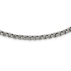 Chisel Stainless Steel Polished Fancy Box Chain