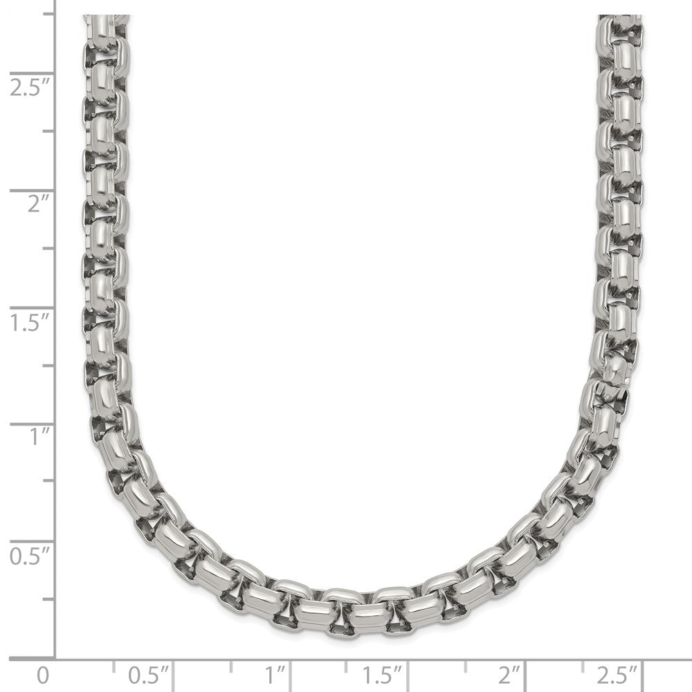 Chisel Stainless Steel Polished Fancy Box Chain
