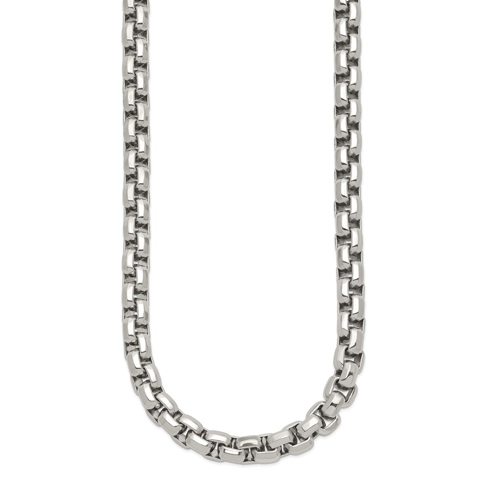 Chisel Stainless Steel Polished Fancy Rolo Chain