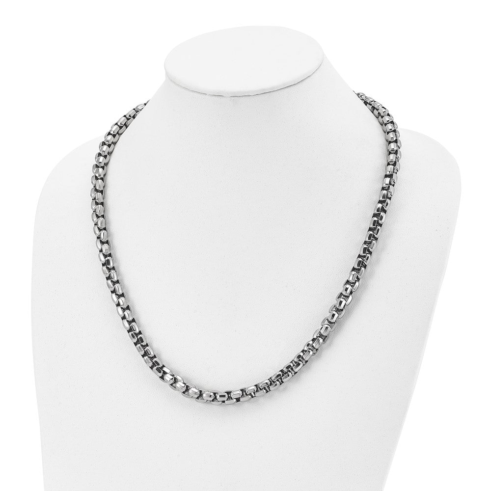 Chisel Stainless Steel Polished Fancy Rolo Chain
