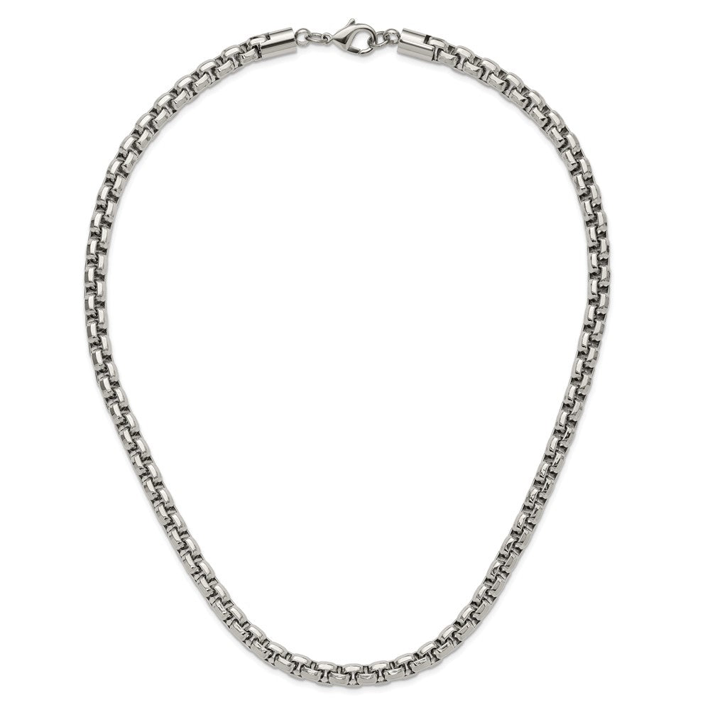 Chisel Stainless Steel Polished Fancy Rolo Chain