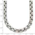 Chisel Stainless Steel Polished Fancy Rolo Chain