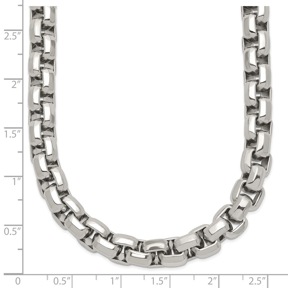 Chisel Stainless Steel Polished Fancy Rolo Chain