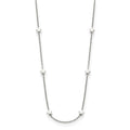 Chisel Stainless Steel Polished Stars on a 35 inch Cable Chain Necklace