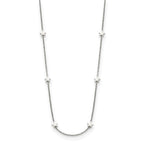 Chisel Stainless Steel Polished Stars on a 35 inch Cable Chain Necklace