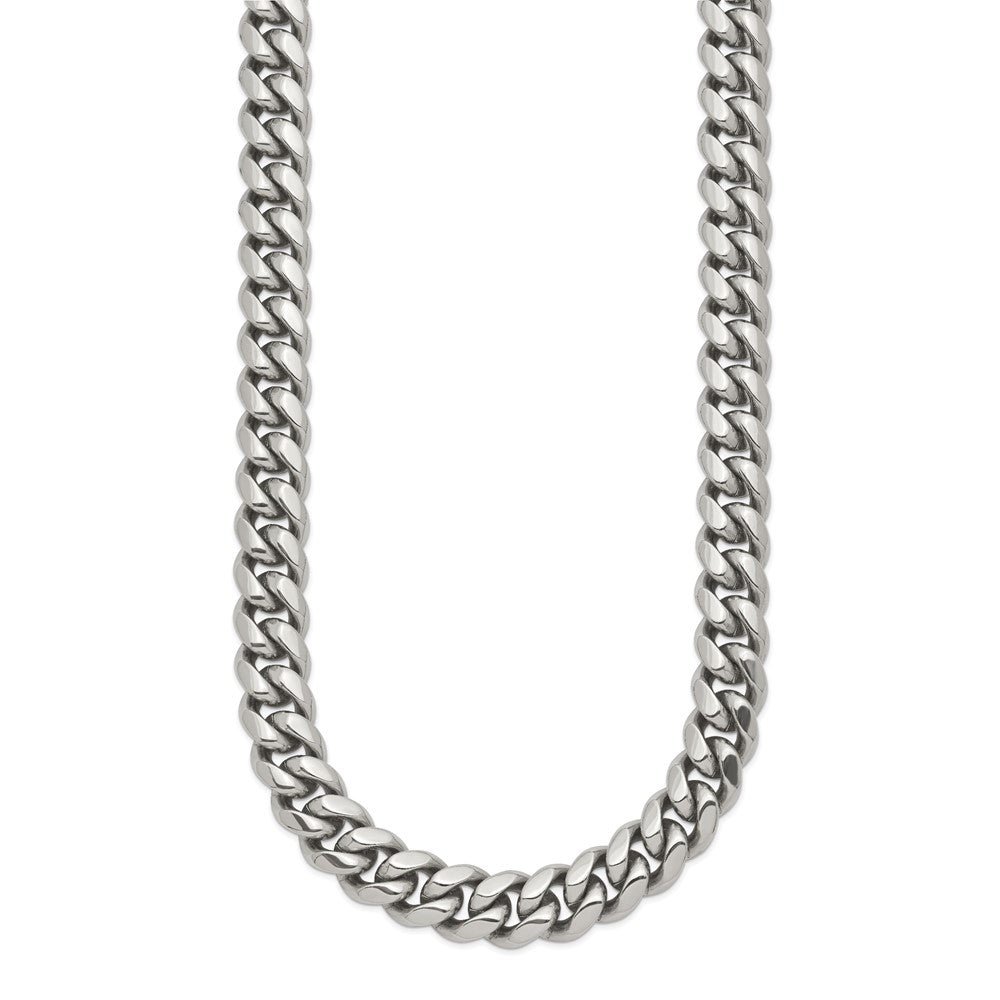 Chisel Stainless Steel Polished Curb Chain Necklace