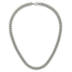 Chisel Stainless Steel Polished Curb Chain Necklace