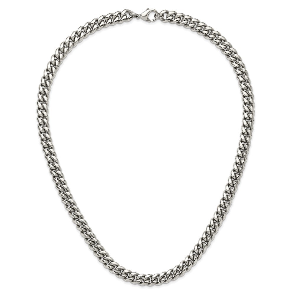 Chisel Stainless Steel Polished Curb Chain Necklace