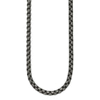 Chisel Stainless Steel Antiqued Box Chain