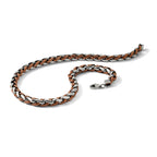 Chisel Stainless Steel Polished Brown IP-plated Necklace