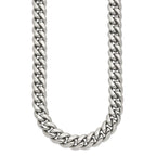 Chisel Stainless Steel Polished Curb Chain Necklace