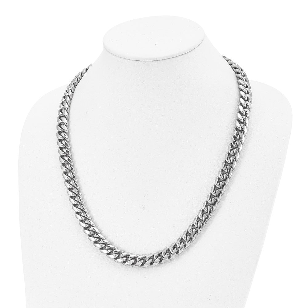 Chisel Stainless Steel Polished Curb Chain Necklace