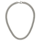 Chisel Stainless Steel Polished Curb Chain Necklace