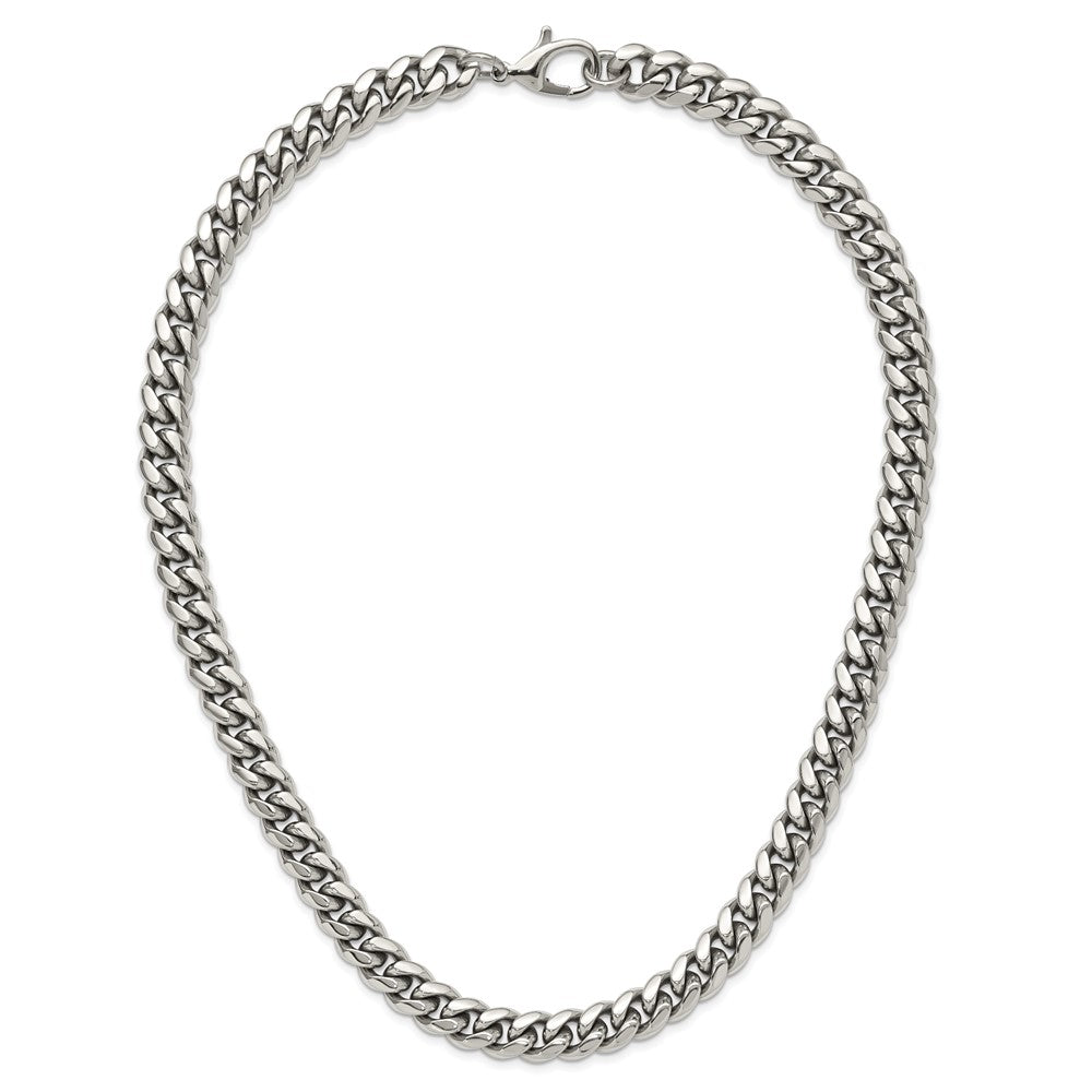 Chisel Stainless Steel Polished Curb Chain Necklace