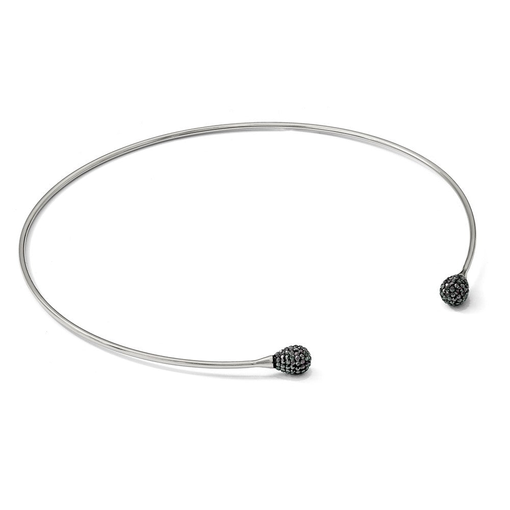 Stainless Steel Polished with Hematite Flexible Neck Wire