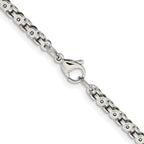 Chisel Stainless Steel Polished Fancy Circle Link Chain