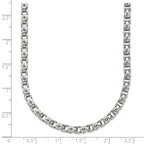 Chisel Stainless Steel Polished Fancy Circle Link Chain