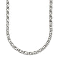 Chisel Stainless Steel Polished Fancy Circle Link Chain