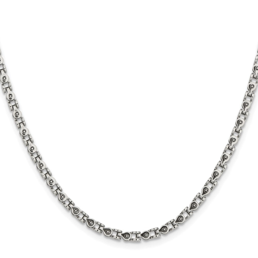 Chisel Stainless Steel Polished Fancy Link Chain