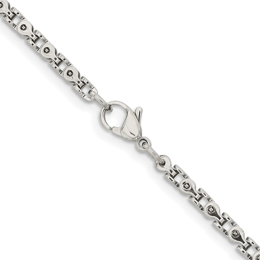 Chisel Stainless Steel Polished Fancy Link Chain