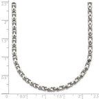 Chisel Stainless Steel Polished Fancy Link Chain