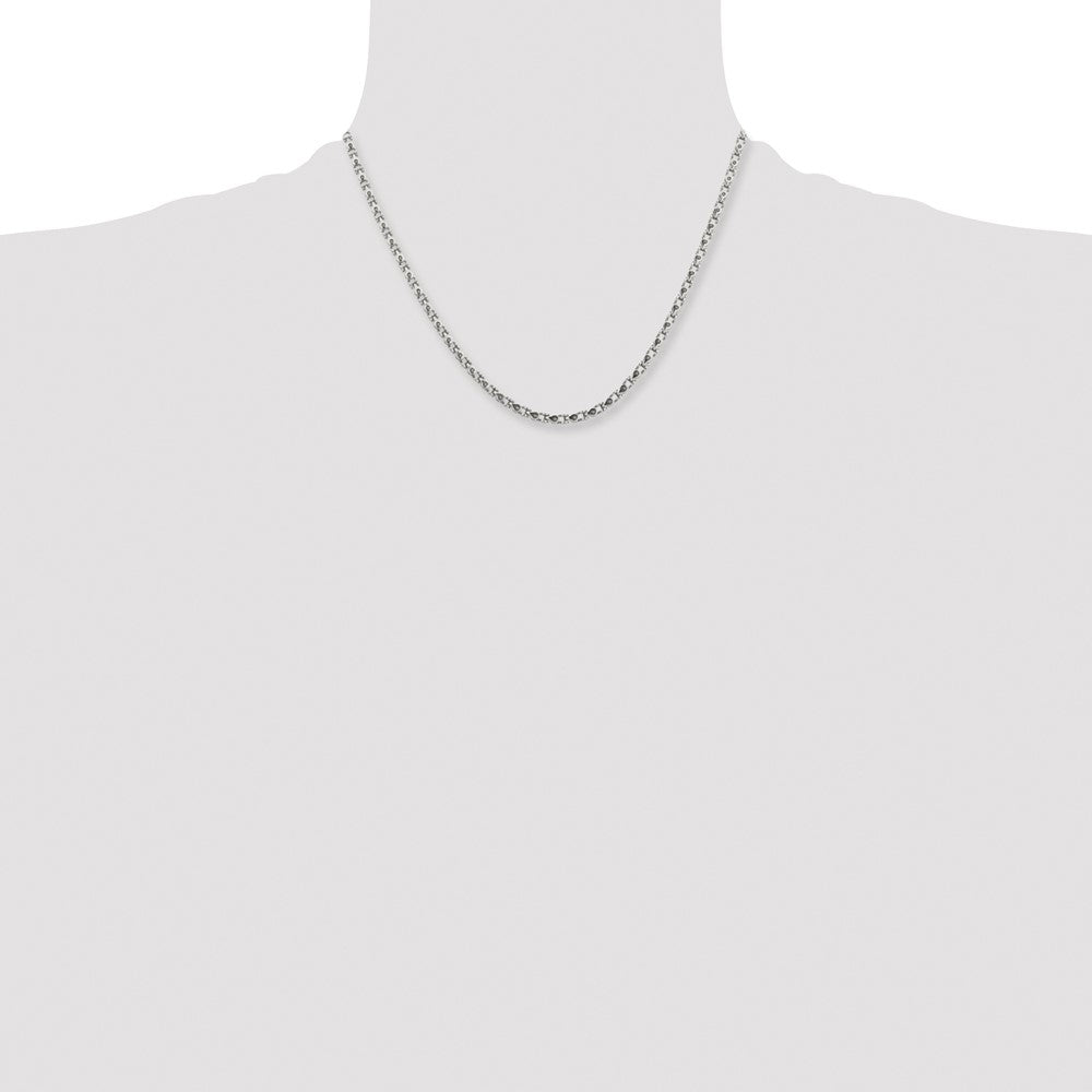 Chisel Stainless Steel Polished Fancy Link Chain