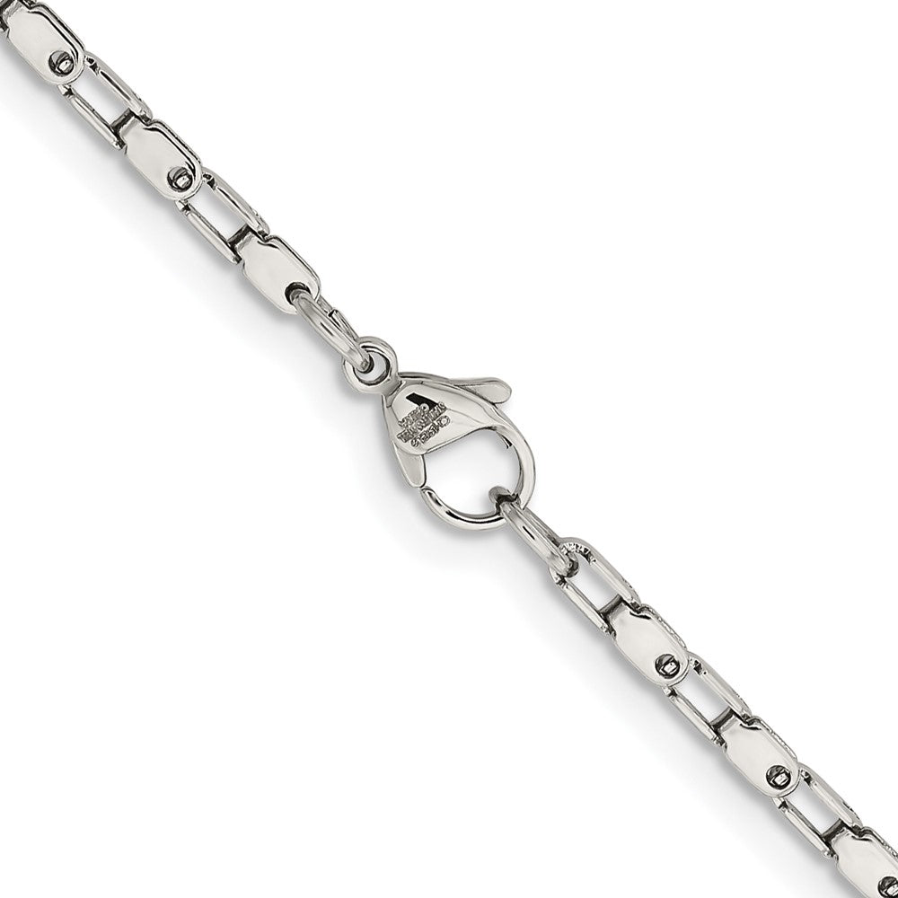 Chisel Stainless Steel Polished Fancy Link Chain