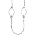 Chisel Stainless Steel Polished Fancy Link Necklace