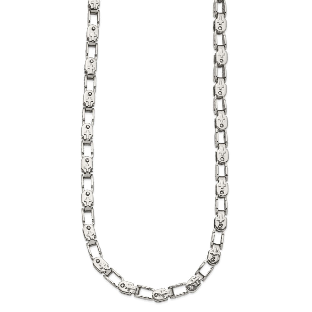 Chisel Stainless Steel Polished Fancy Link Chain