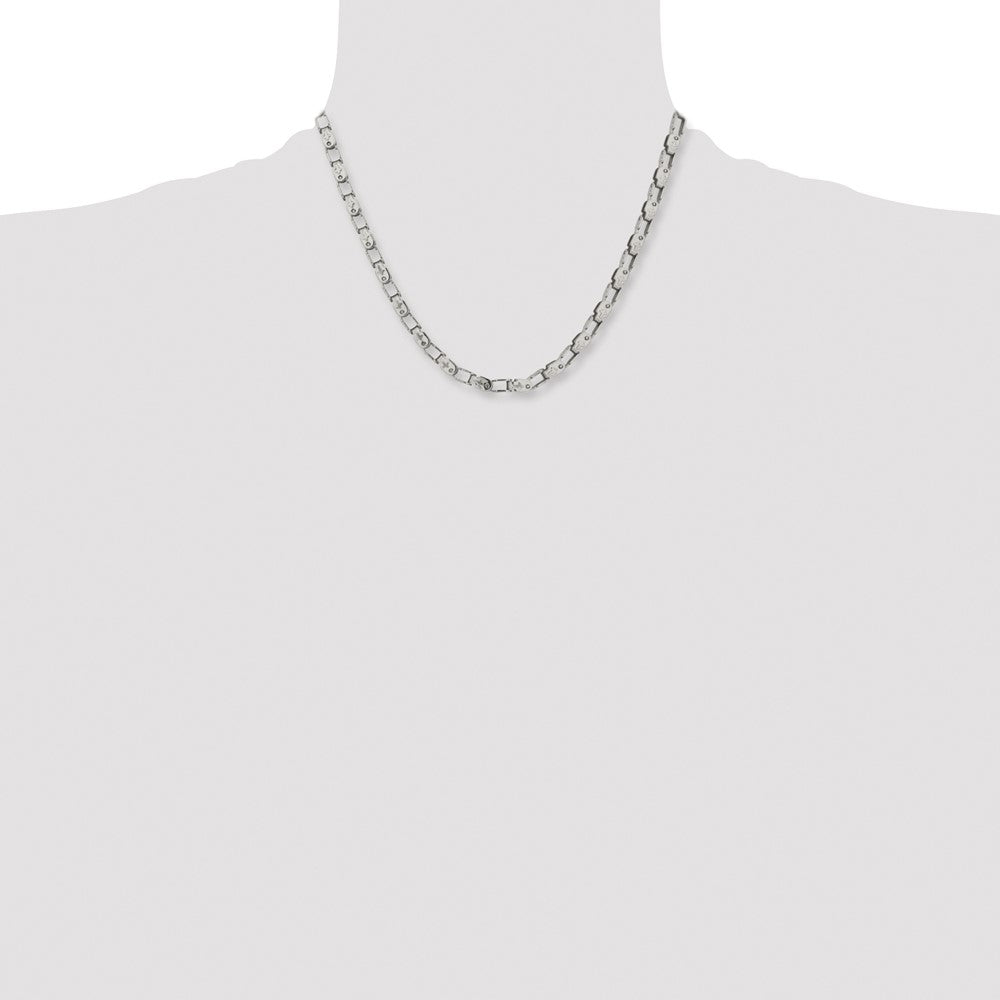 Chisel Stainless Steel Polished Fancy Link Chain