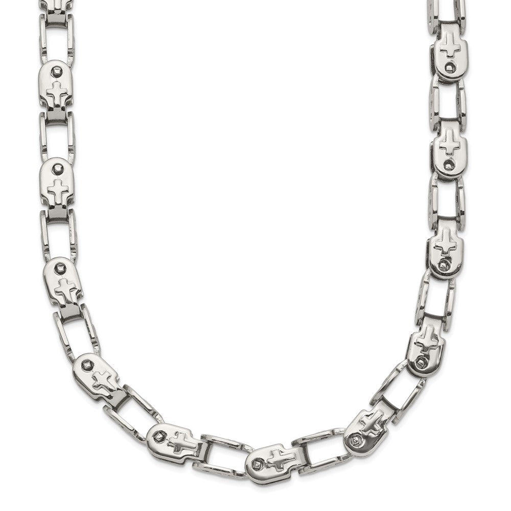 Chisel Stainless Steel Polished Fancy Link Chain