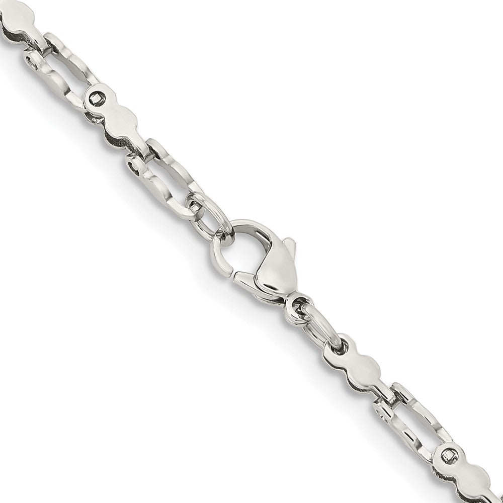 Stainless Steel Polished Fancy Link Chain