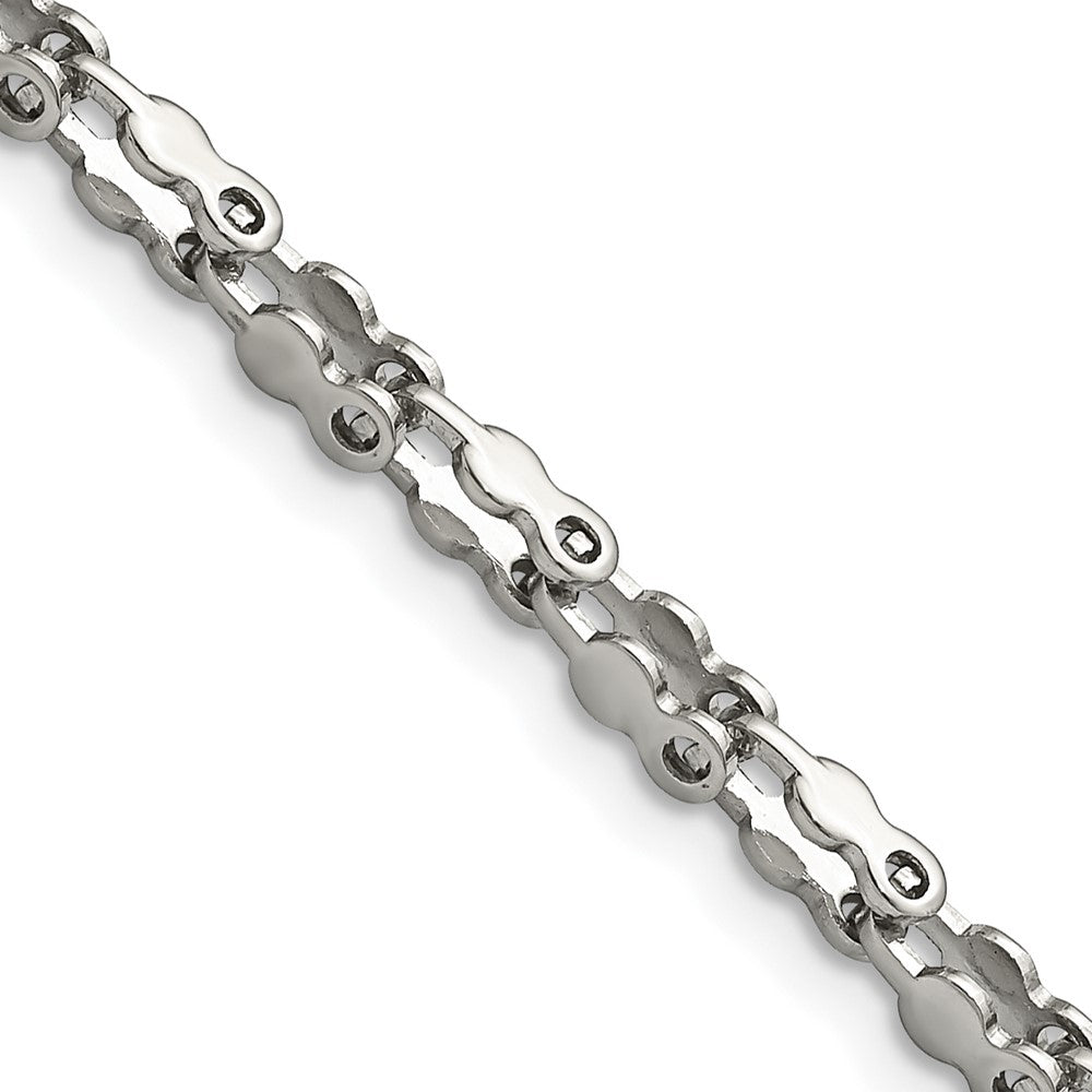 Stainless Steel Polished Fancy Link Chain