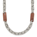 Chisel Stainless Steel Polished Brown IP-plated Necklace