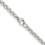 Chisel Stainless Steel Polished 3.9mm Rolo Chain