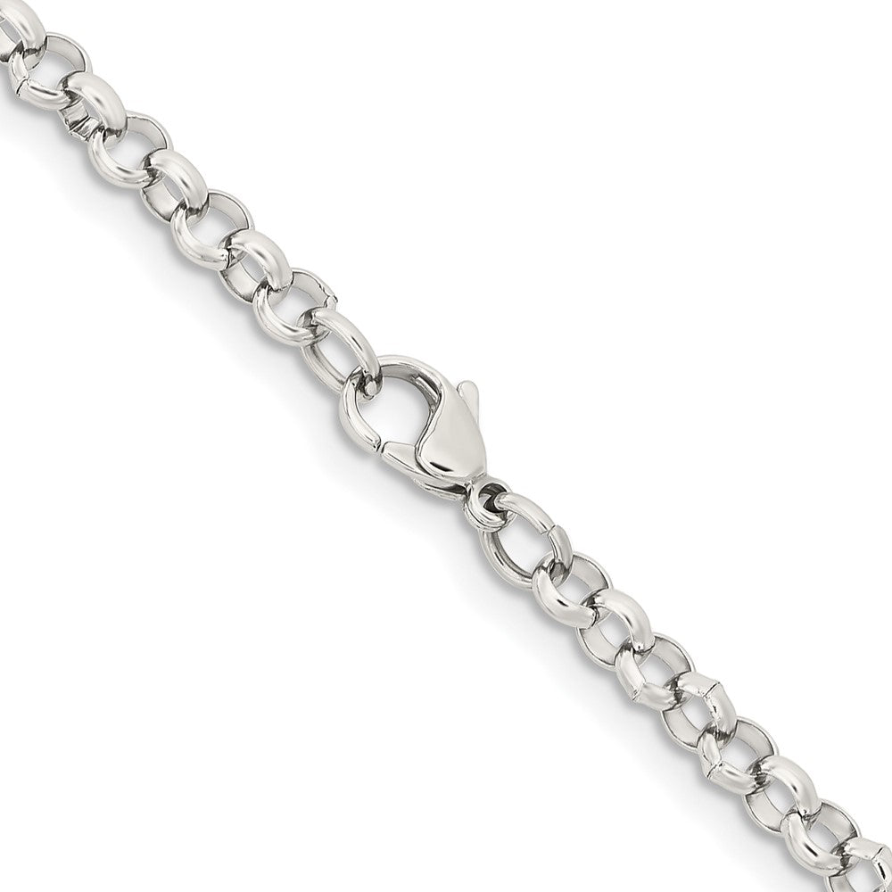 Chisel Stainless Steel Polished 4.6mm Rolo Chain