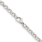 Chisel Stainless Steel Polished 4.6mm Rolo Chain