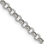 Chisel Stainless Steel Polished 4.6mm Rolo Chain