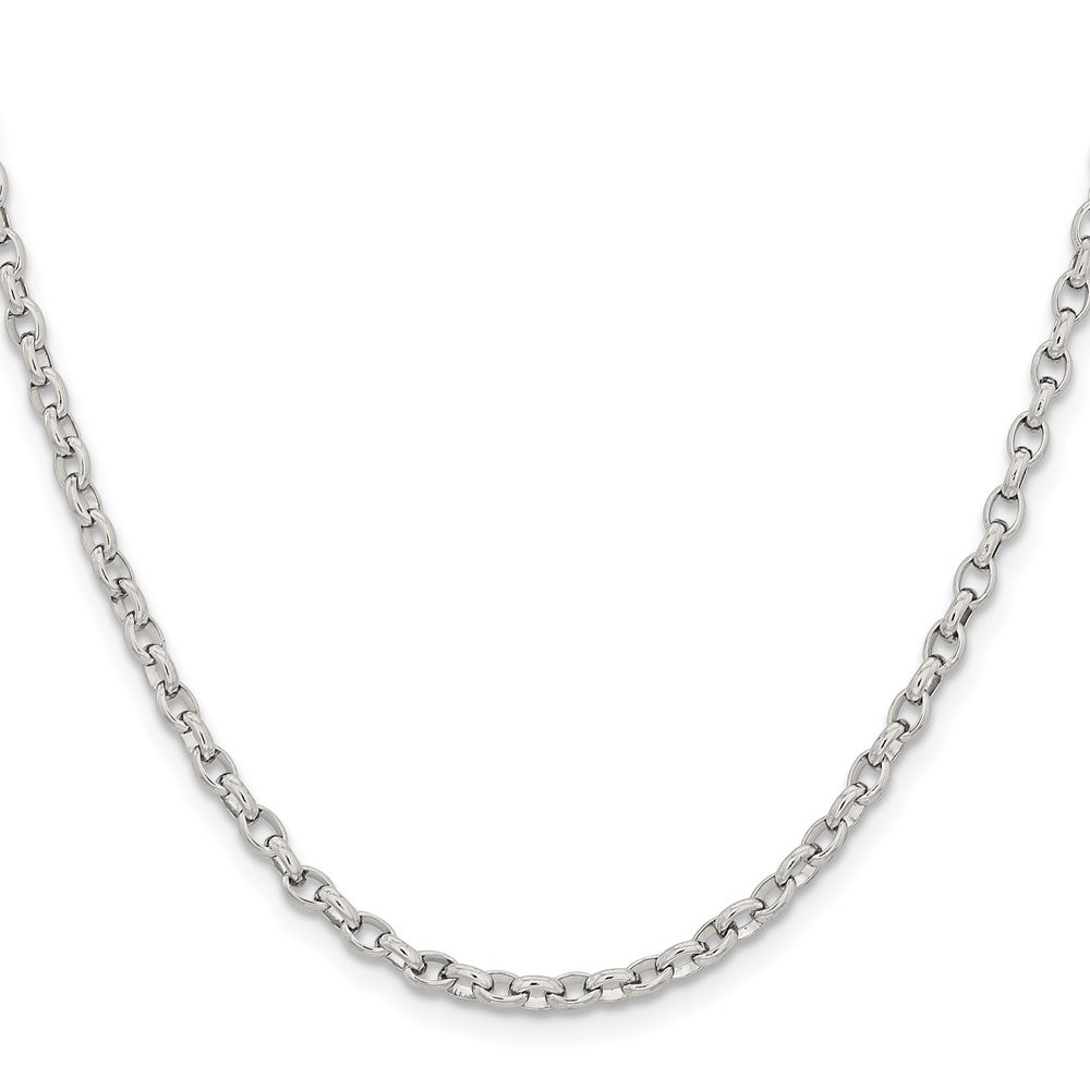 Chisel Stainless Steel Polished 3.2mm Cable Chain