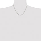 Chisel Stainless Steel Polished Diamond-cut 3.4mm Cable Chain