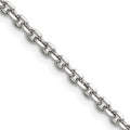 Chisel Stainless Steel Polished Diamond-cut 3.4mm Cable Chain
