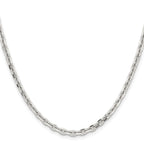 Chisel Stainless Steel Polished Diamond-cut 4.3mm Cable Chain