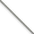 Chisel Stainless Steel Polished 1.2mm Box Chain