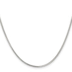 Chisel Stainless Steel Polished 1.5mm Box Chain