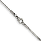Chisel Stainless Steel Polished 1.5mm Box Chain