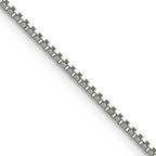 Chisel Stainless Steel Polished 1.5mm Box Chain