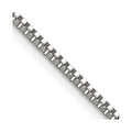 Chisel Stainless Steel Polished 2mm Box Chain