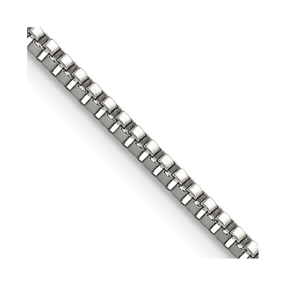 Chisel Stainless Steel Polished 2mm Box Chain