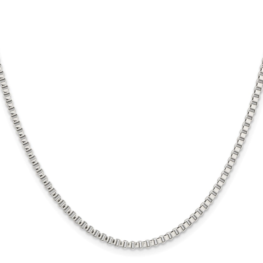 Chisel Stainless Steel Polished 2.4mm Box Chain