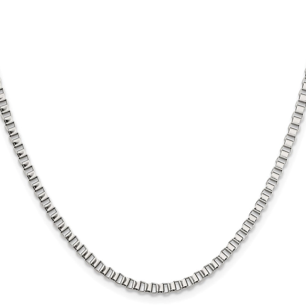 Chisel Stainless Steel Polished 3.2mm Box Chain
